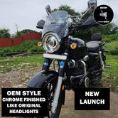 Vaishnu LED Touring Headlight For Honda CB 350 - Motodrift