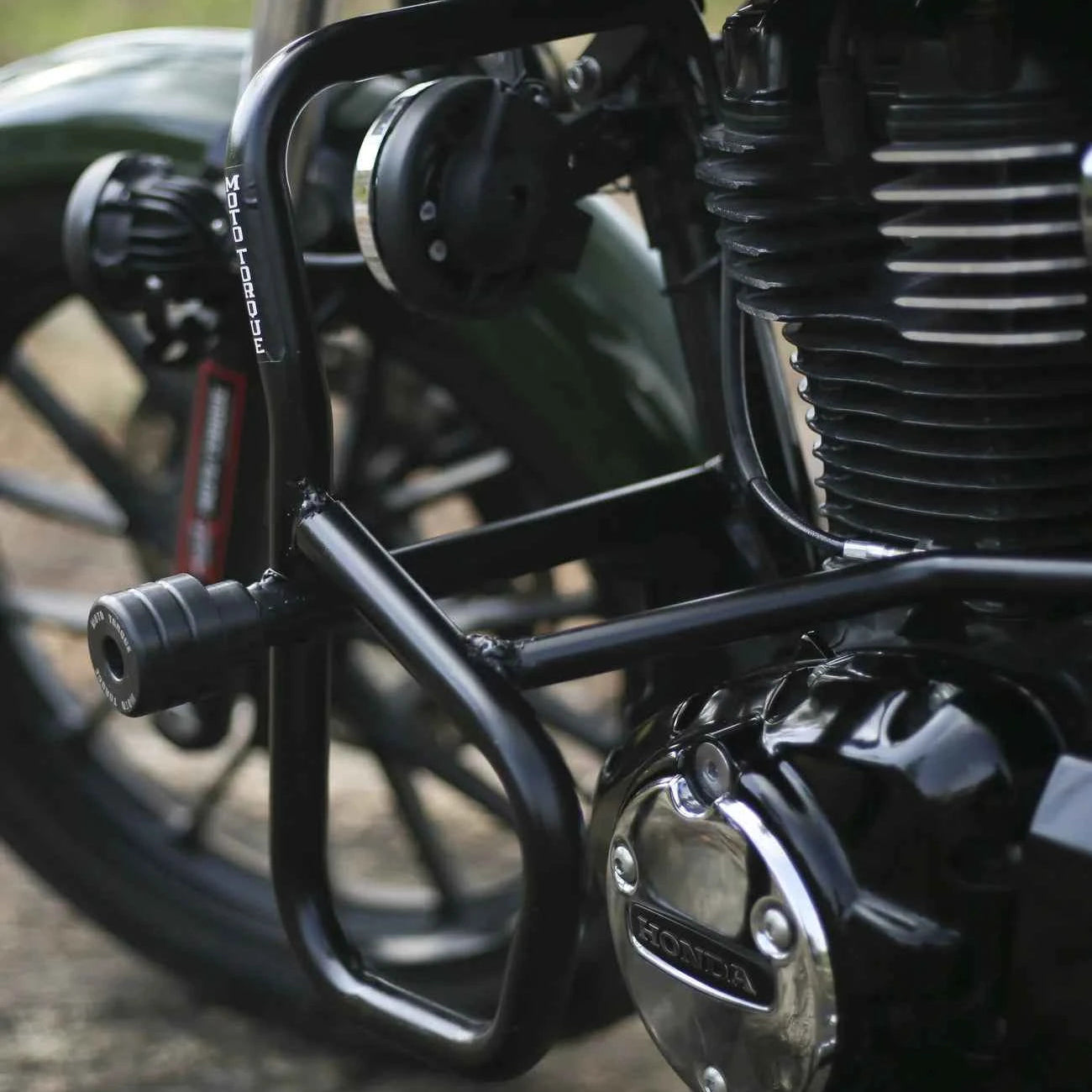 Moto Torque Crash Guard With Sliders For Honda CB 350 - Motodrift