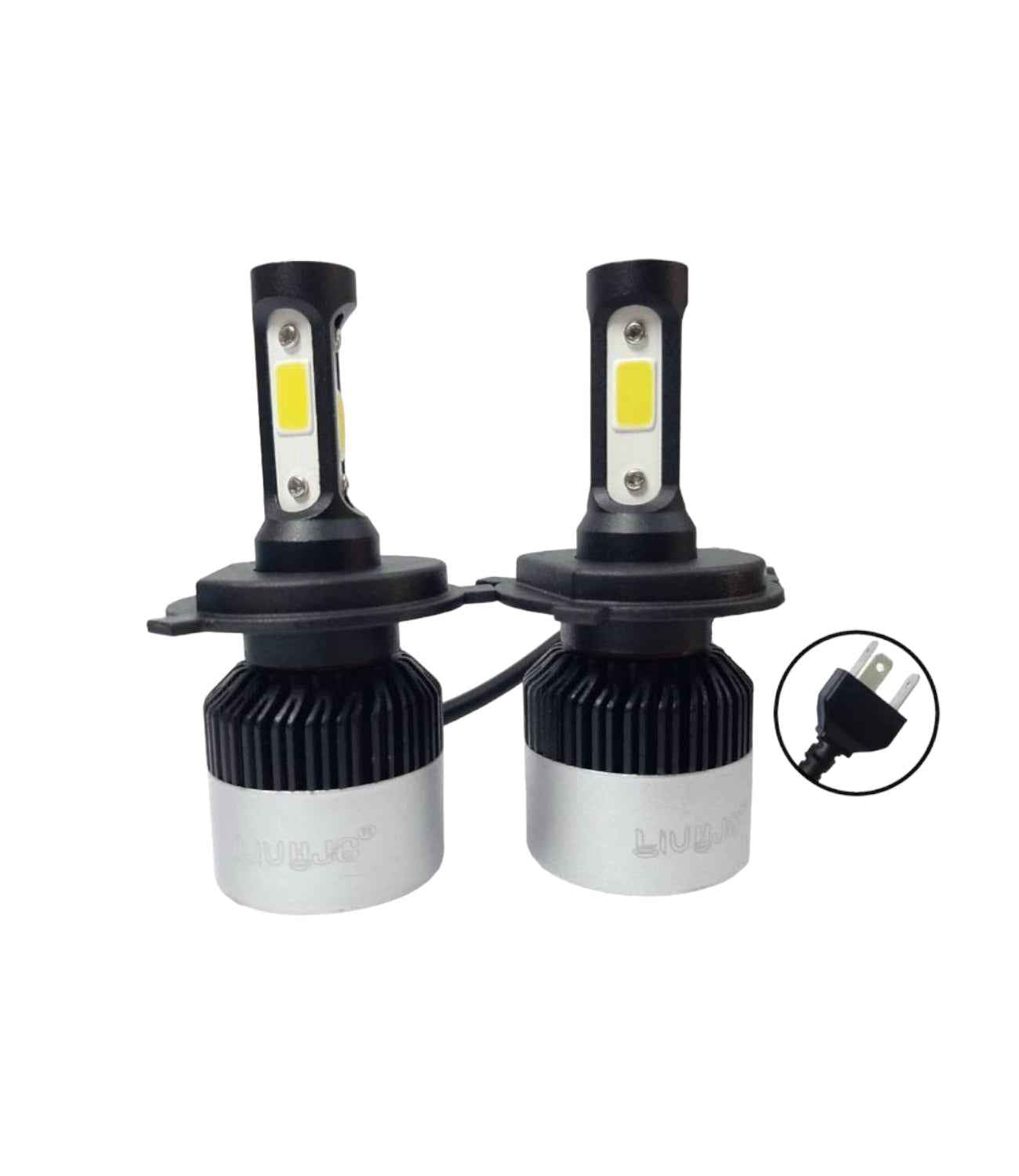 HJG H4 50watts LED Bulb - Motodrift
