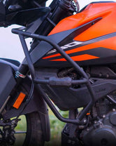 Zana Crash Guard With Slider For KTM Adv 390 / 250 - Motodrift