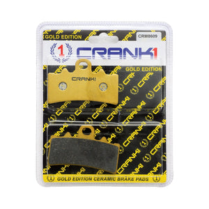 Crank 1 Ceramic Brake Pads For Bajaj Dominar 250 - Motodrift