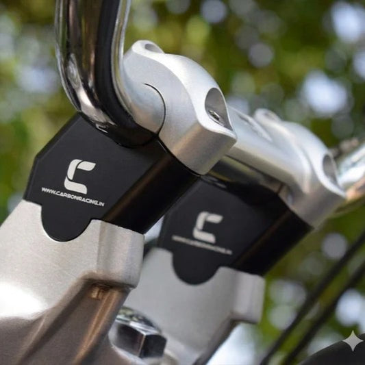 Carbon Racing Inclined Handlebar Riser for CB350 H'ness / RS & DLX Pro ...