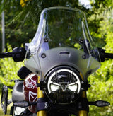 Carbon Racing Wanderer Touring Windshield For Triumph Speed 400/T4/Scrambler 400 X - Clear
