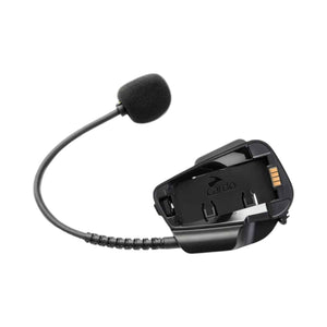 Cardo Half Helmet Kit Freecom X Spirit communication device with microphone on a white background