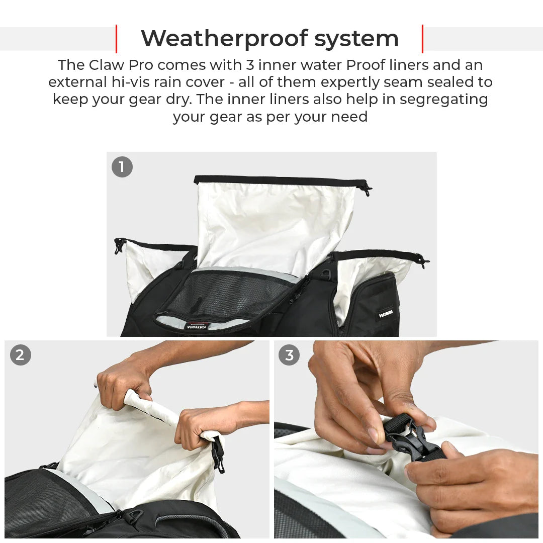 Viaterra Claw Pro Tail Bag - Motodrift