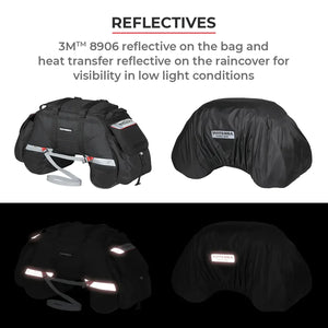 VIATERRA CLAW - 100% Waterproof Motorcycle Tail Bag (Universal) - Motodrift