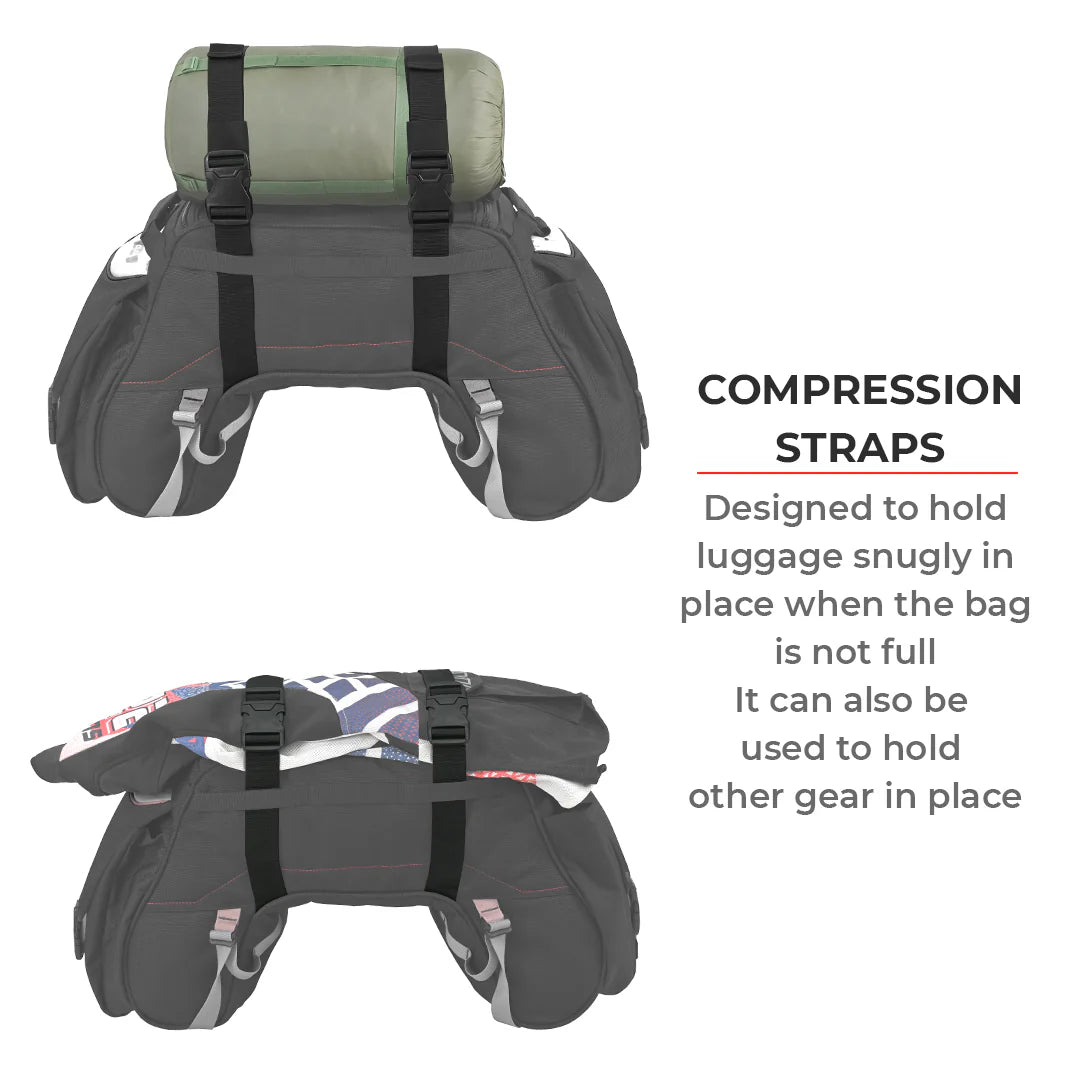 VIATERRA CLAW MINI - Universal Motorcycle Tailbag - Motodrift