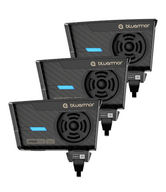 BluArmor C30 Mesh Intercom Helmet Communication Device Pack of 3 - Motodrift