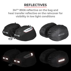 VIATERRA CONDOR 2UP - 100% Waterproof Motorcycle Saddle Bags - Motodrift