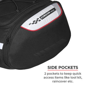 VIATERRA CONDOR SOLO - 100% Waterproof Motorcycle Saddlebags - Motodrift