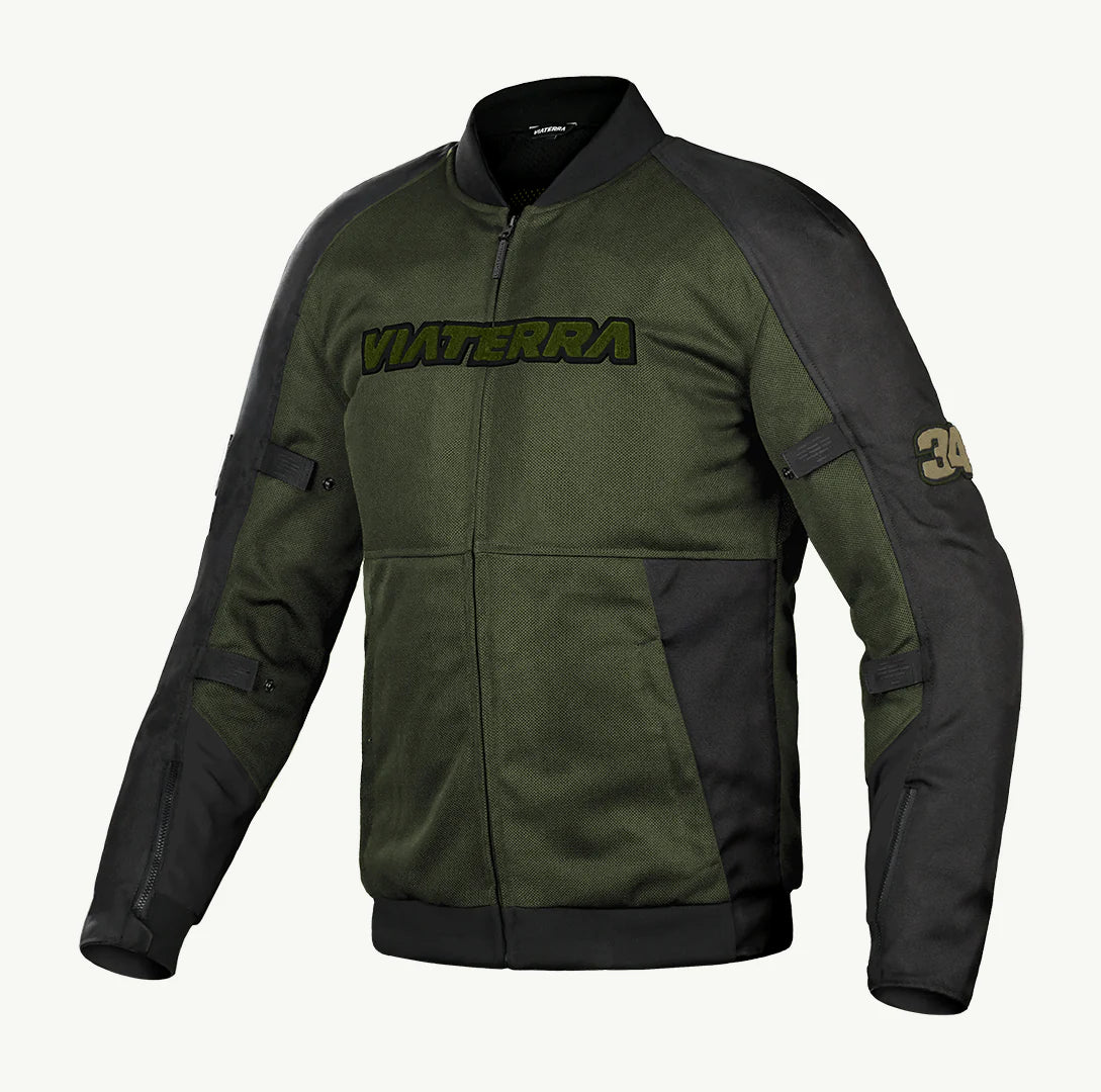 Viaterra Cooper Urban Bomber Mesh Riding Jacket