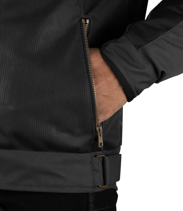 Cramster Flux Jacket - Black - Motodrift