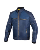 Cramster Flux Jacket - Navy Blue - Motodrift