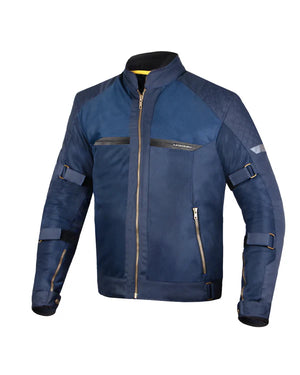 Cramster Flux Jacket - Navy Blue - Motodrift