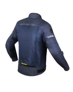Cramster Flux Jacket - Navy Blue - Motodrift
