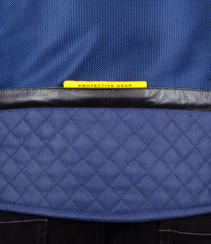 Cramster Flux Jacket - Navy Blue - Motodrift