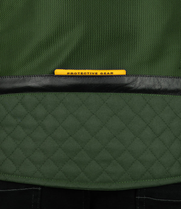 Cramster Flux Jacket - Olive Green - Motodrift
