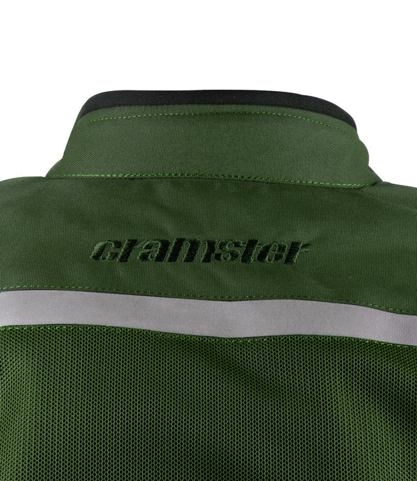Cramster Flux Jacket - Olive Green - Motodrift