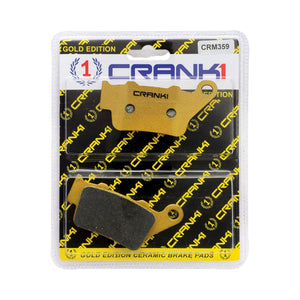 Crank 1 Ceramic Brake Pads for Royal Enfield Classic 350 / 500 CRM359