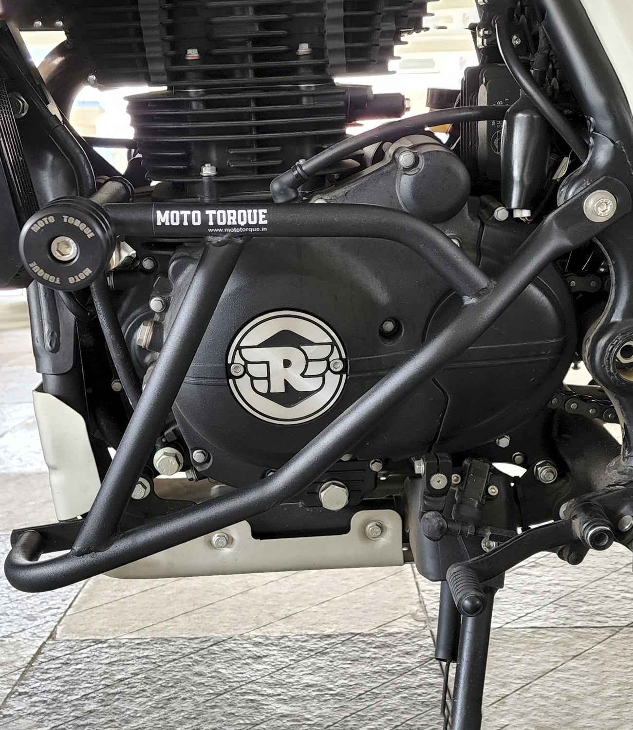 Moto Torque Crash Guard for Himalayan V2 - Enhanced Protection and Performance - Motodrift