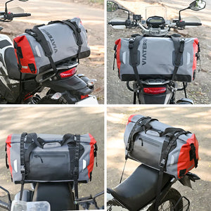VIATERRA DRYBAG 40L - 100% Waterproof Motorcycle Tailbag (Universal) - Motodrift