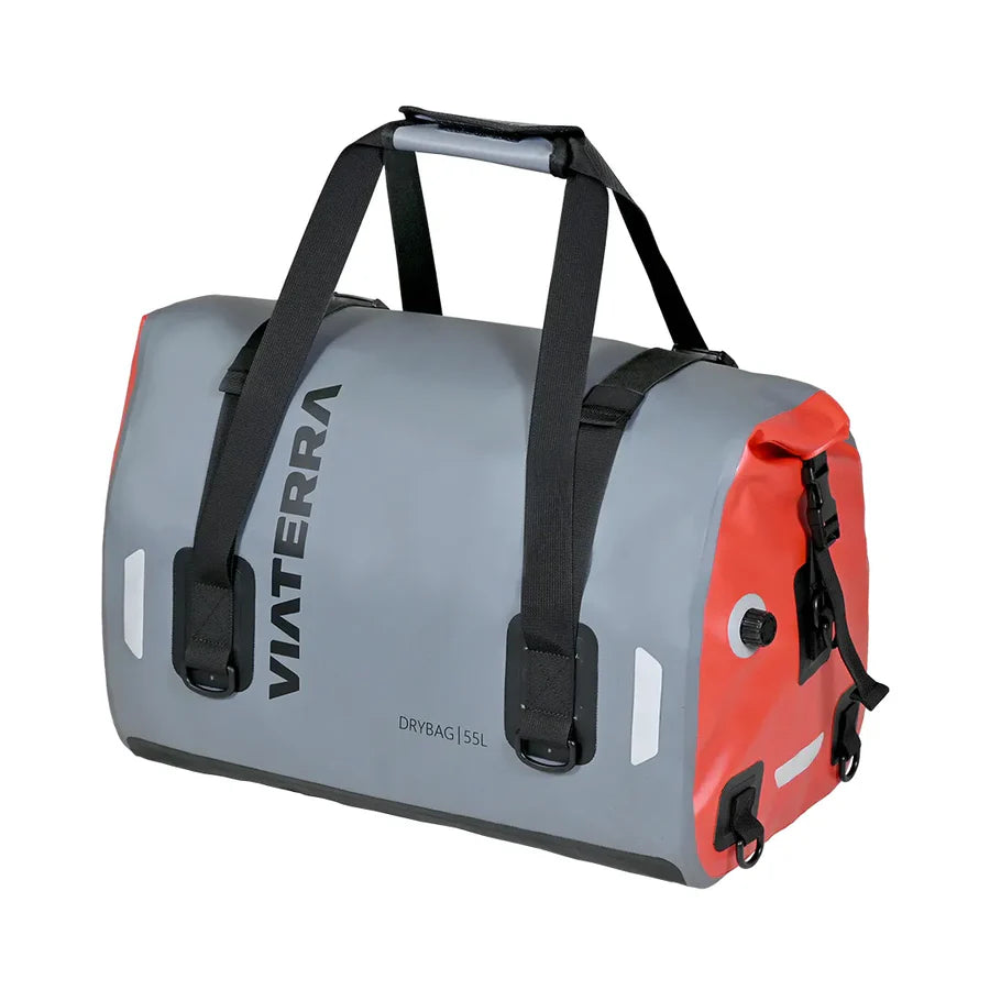 VIATERRA DRYBAG 55L - 100% Waterproof Motorcycle Tailbag (Universal) - Motodrift