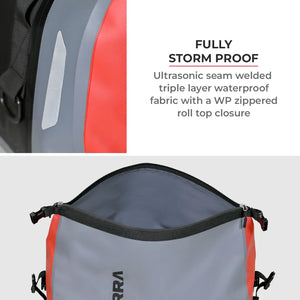 VIATERRA DRYBAG 55L - 100% Waterproof Motorcycle Tailbag (Universal) - Motodrift