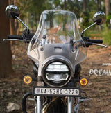 Carbon Racing Wanderer Premium Windshield For Honda CB 350 H'ness / RS - Motodrift