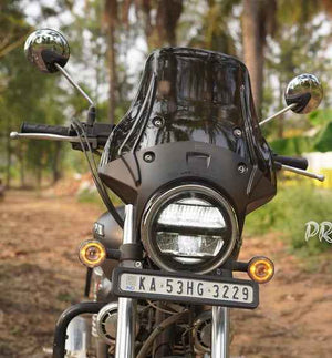 Carbon Racing Wanderer Premium Windshield For Honda CB 350 H'ness / RS - Motodrift