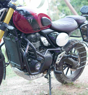 Moto Torque Speedster Pro Crash Guard For Triumph Scrambler 400 X - Motodrift