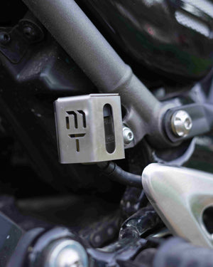 Moto Torque Rear Brake Reservoir Guard for Triumph Speed 400 - Enhanced Protection - Motodrift