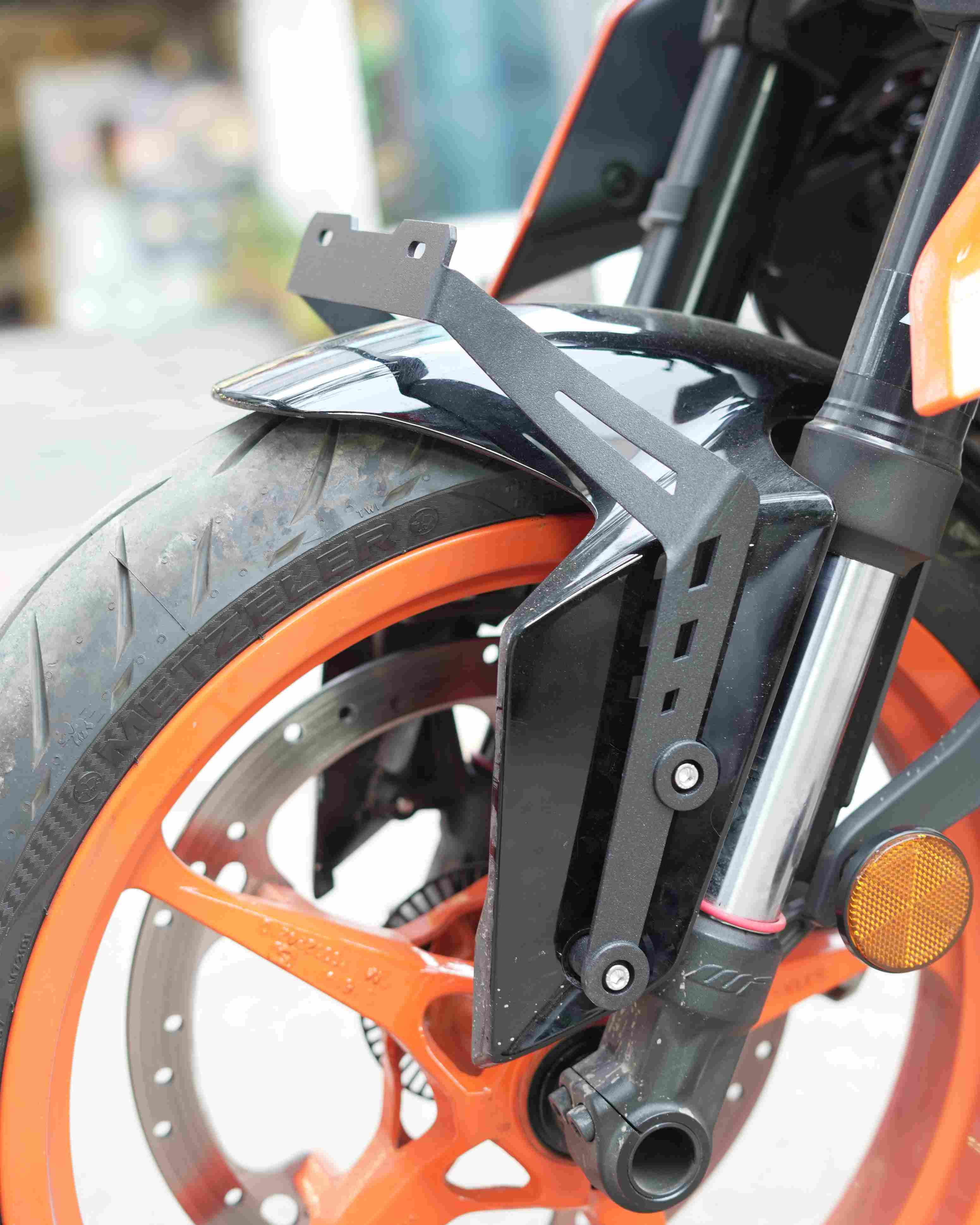 Number Plate Relocator For KTM Duke 390 Gen 3 - Motodrift