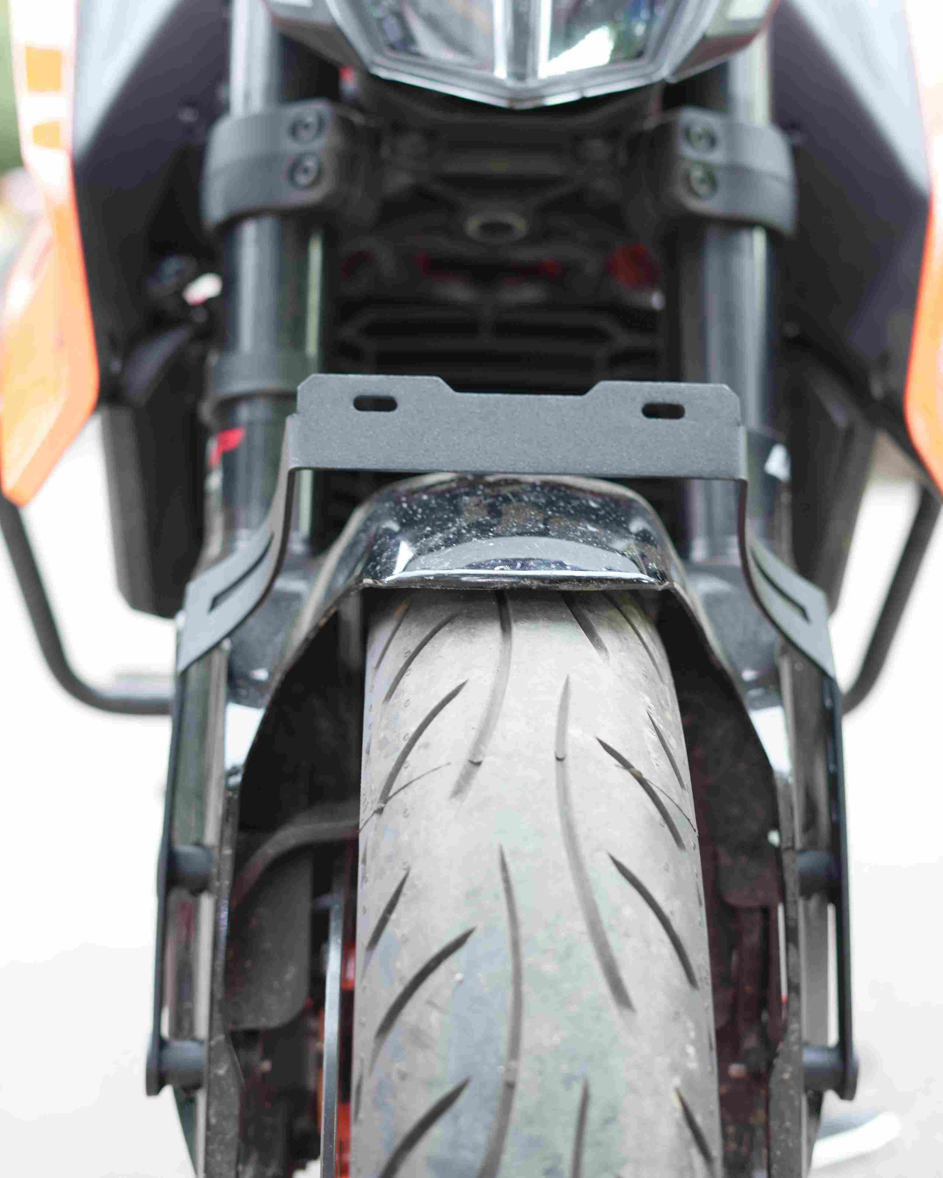 KTM Duke 390 Gen 3 Number Plate Relocator - Motodrift