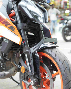Number Plate Relocator For KTM Duke 390 Gen 3 - Motodrift