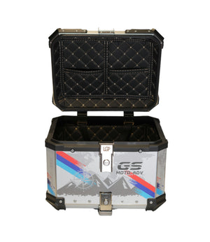 LGP Premium Aluminium Graphics 45 Litres Top Box - Motodrift