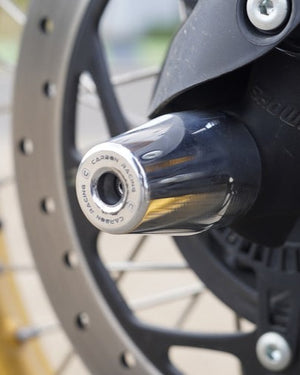 Carbon Racing Premium Aluminium Fork Sliders For Royal Enfield Himalayan 450 - Motodrift