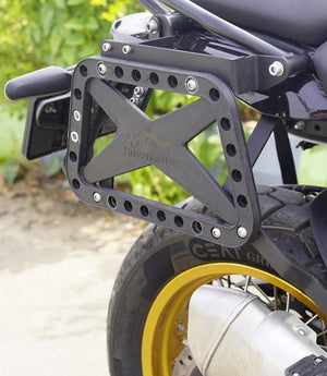 Carbon Racing AdvenTOUR Pannier Mounts / Saddle Stays For Royal Enfield Himalayan 450 - Motodrift