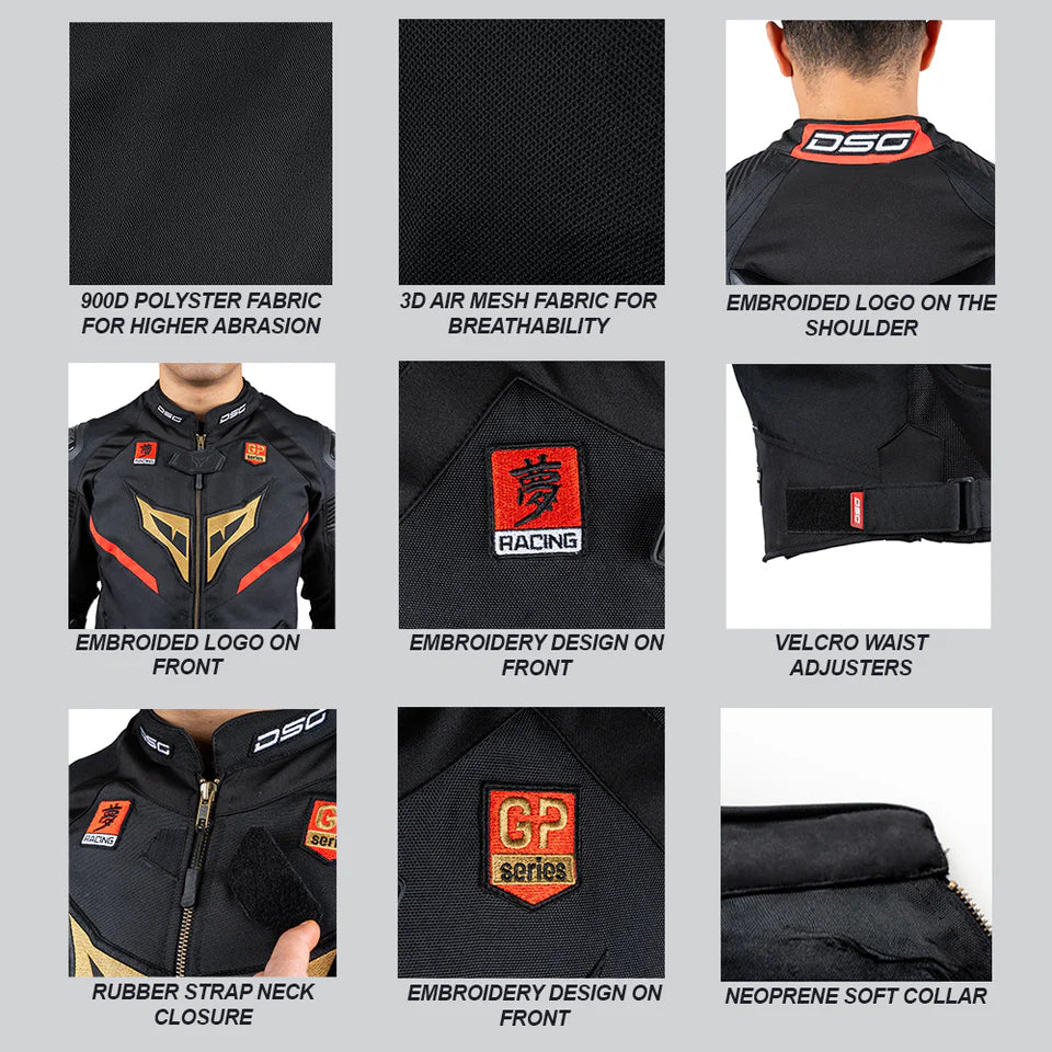 DSG Race Pro Sport Riding Jacket - Motodrift