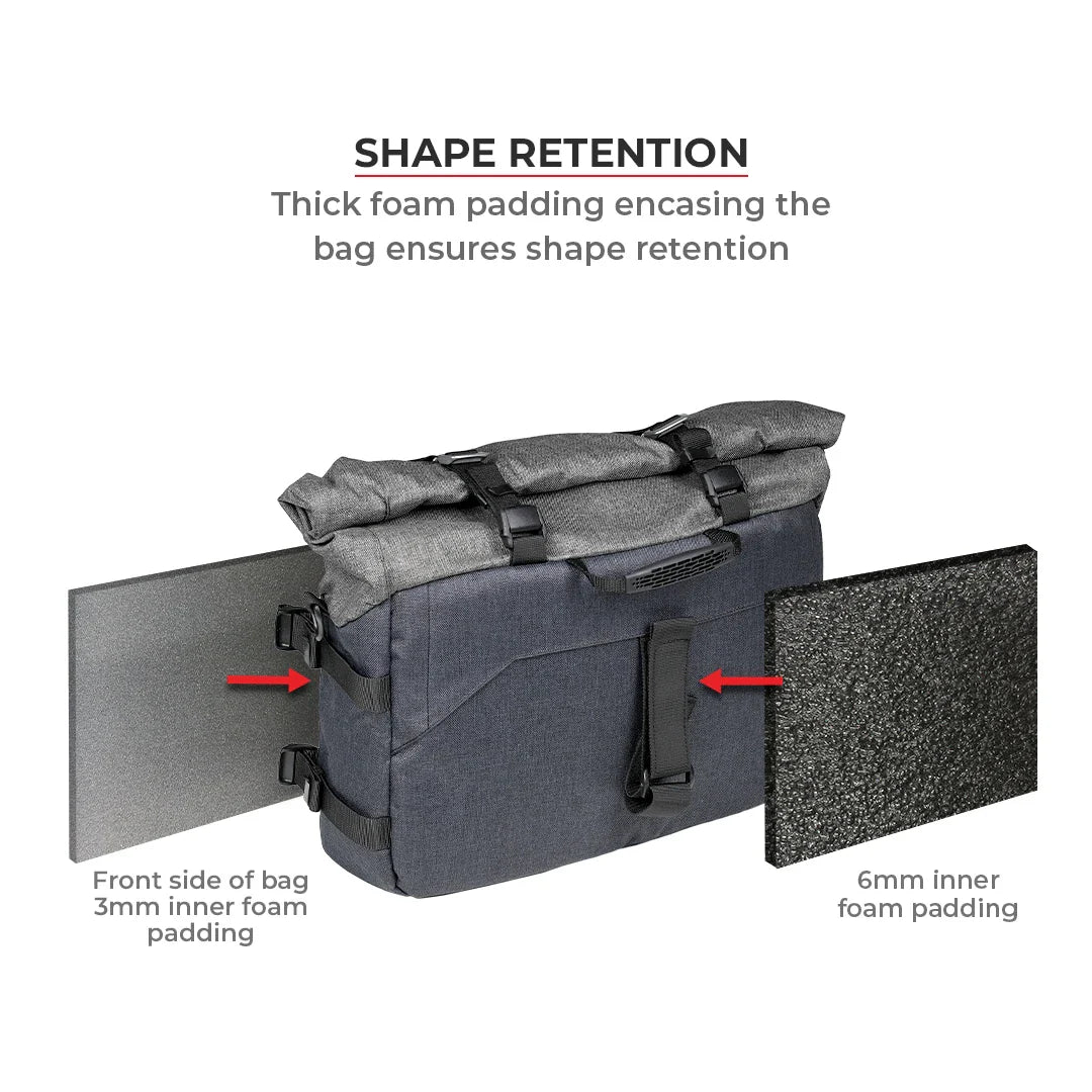Viaterra Downtown Saddlebags Without Saddle Racks - Motodrift
