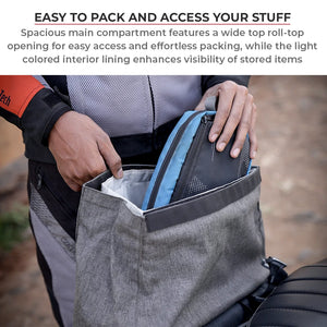 Viaterra DownTown Saddlebags Designed For Speed 400 - Motodrift