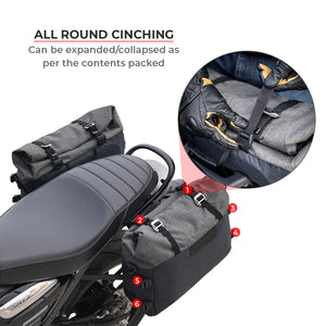 Viaterra Downtown Saddlebags Without Saddle Racks - Motodrift