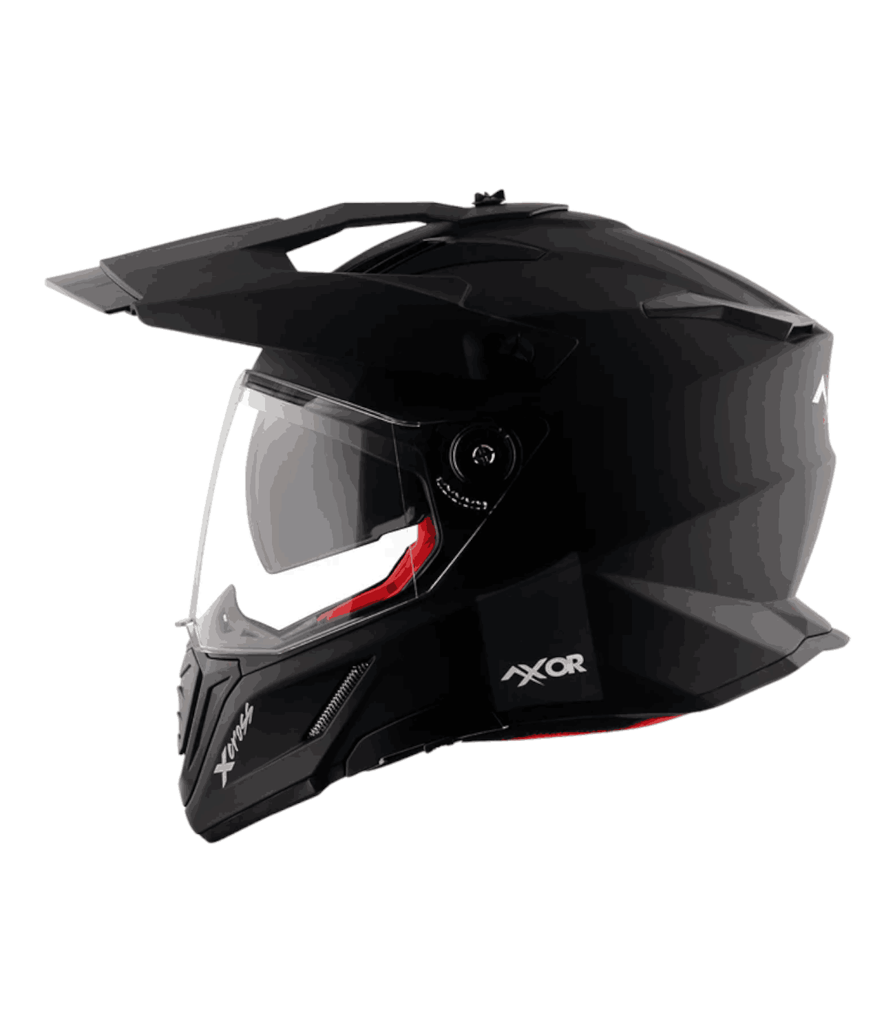Axor X-Cross Dual Visor Helmet Dull Black - Motodrift