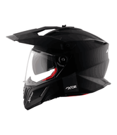 Axor XCross Dual Visor Helmet Dull Black - Motodrift