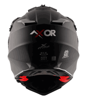 Axor XCross Dual Visor Helmet Dull Black - Motodrift