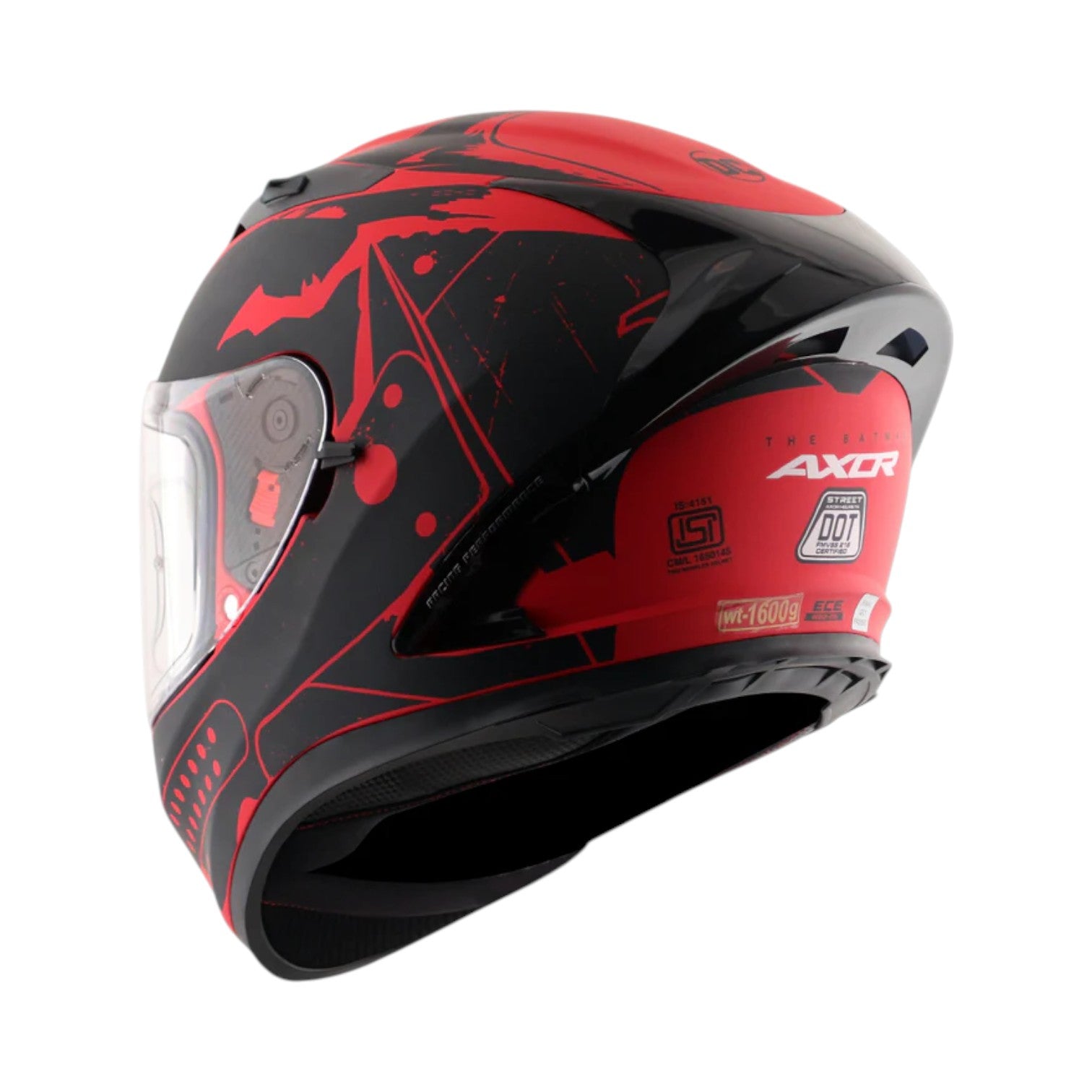 Axor Street DC Batman Helmet | ISI & DOT Certified | Superhero