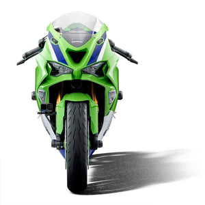 Evotech Crash Protection - Kawasaki Ninja ZX-6R 40th Anniversary Edition (2024+)