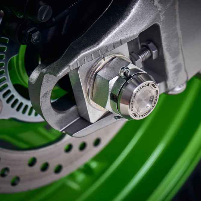 Evotech Spindle Bobbins Kit For Kawasaki Ninja ZX-6R 40th Anniversary Edition (2024+)