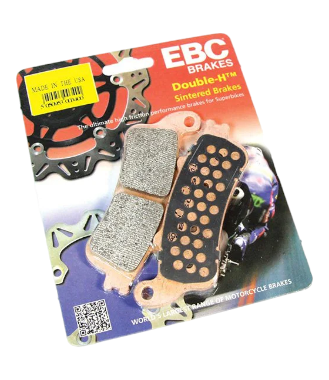 EBC FA 140 HH Fully Sintered Brake Pads - Motodrift