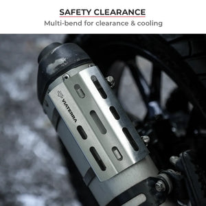 Viaterra End Can Heat Shield - Motodrift