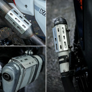 Viaterra End Can Heat Shield - Motodrift